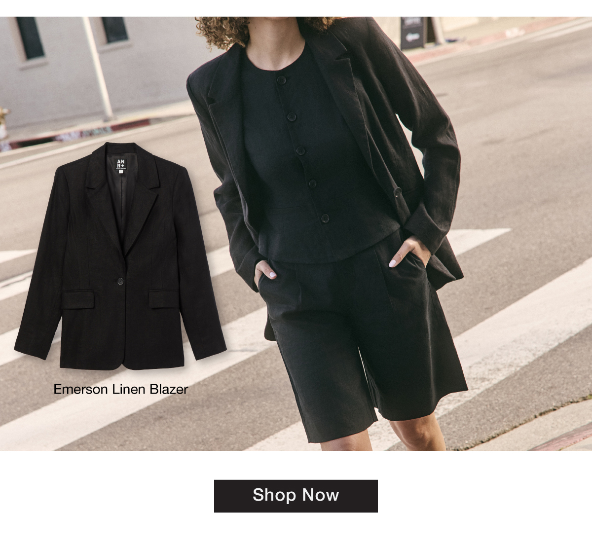Shop Emerson Linen Blazer