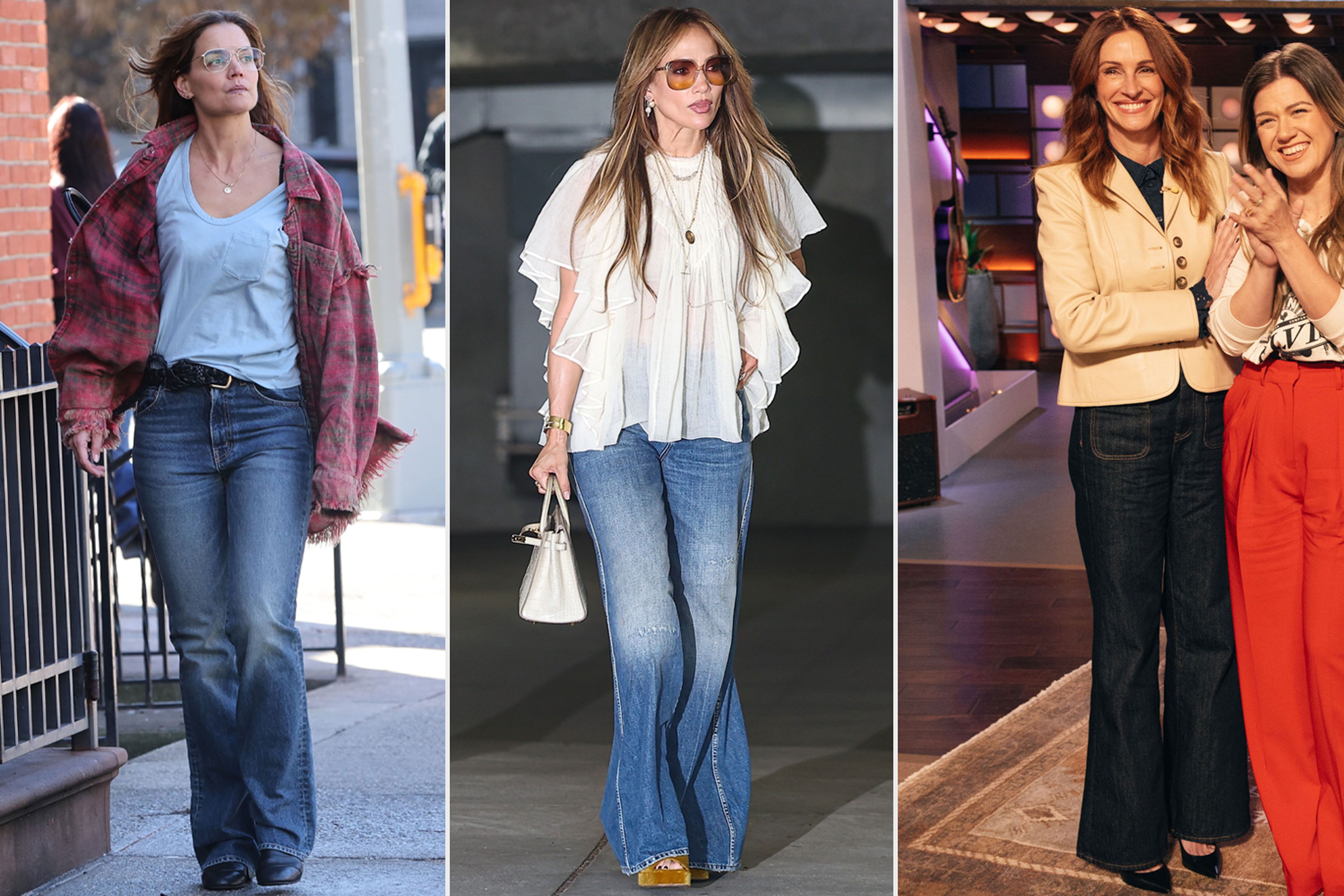 So Many Celebs Just Inspired Us to Add This Retro Jeans Style to Our Winter Wardrobes 