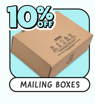 10% off Mailing Boxes