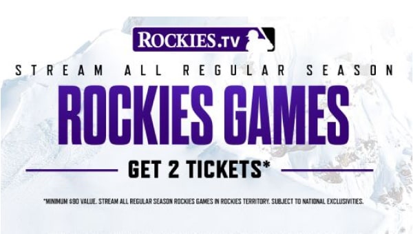 There are multiple ways to catch the Rockies this season! Fans can stream games live on Rockies.TV through MLB.TV or watch via their cable or satellite provider.