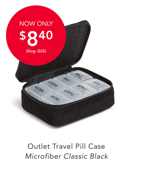 Outlet Travel Pill Case