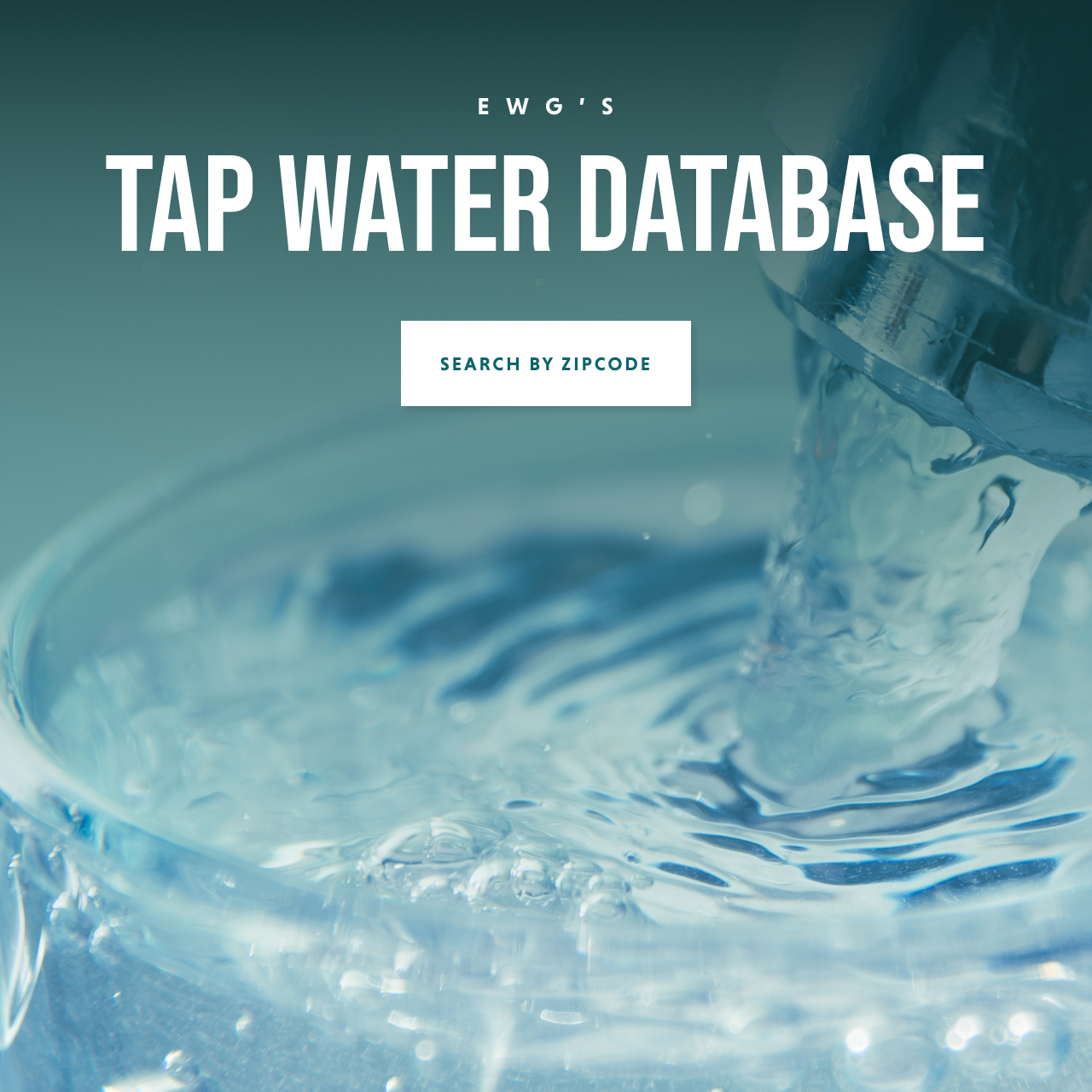 EWG's Tap Water Database