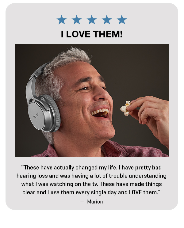 TV Wireless Headphones by Sharper Image