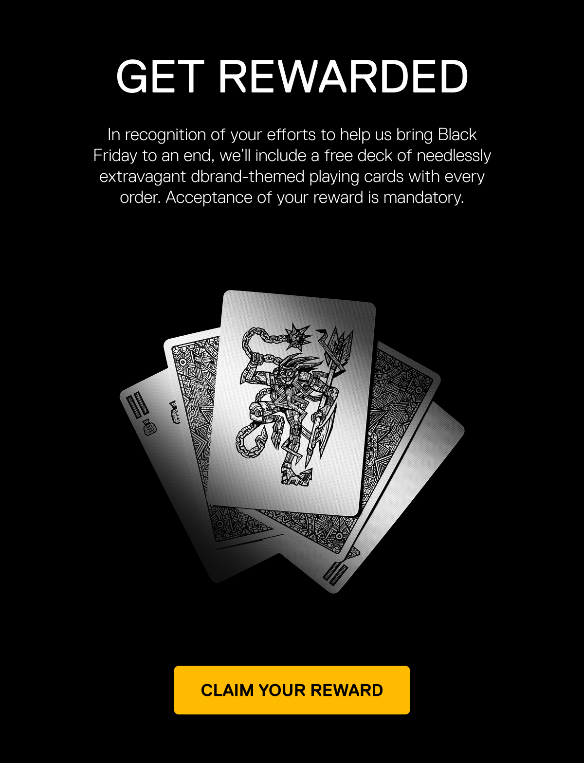 Claim your reward