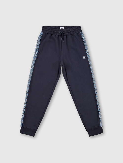 Eclipse paisley tape joggers