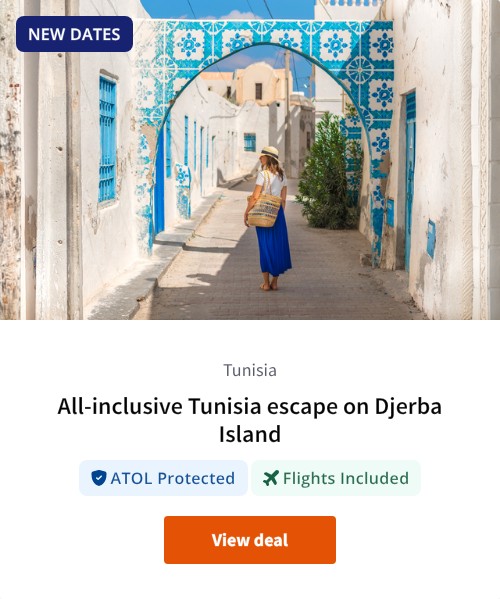 All-inclusive Tunisia escape on Djerba Island