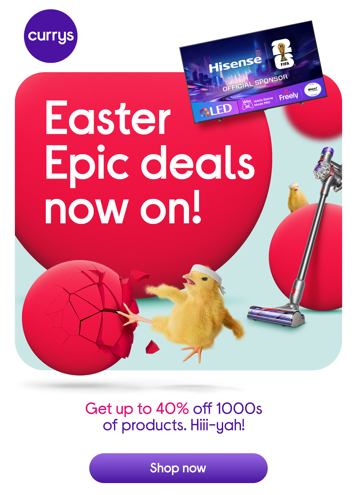 Easter price chop!