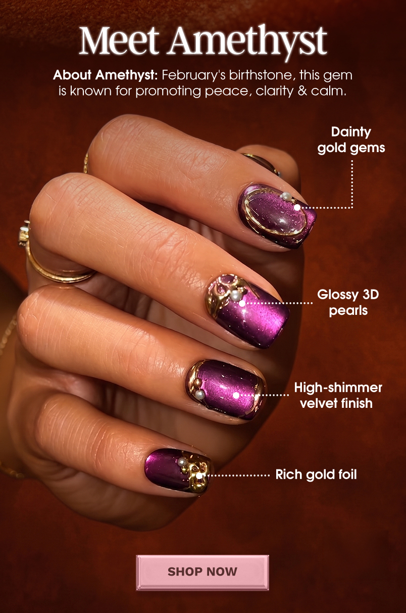 Shop Amethyst Nail Now