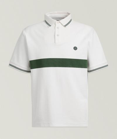 Champlain - Striped Cotton Court Polo