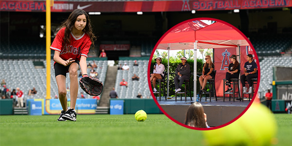 Angels Softball Academy, presented by Nike