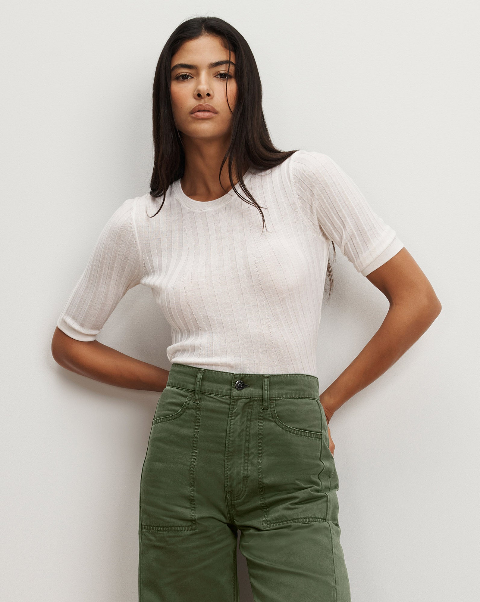 Image of Debois Merino Wool Top
