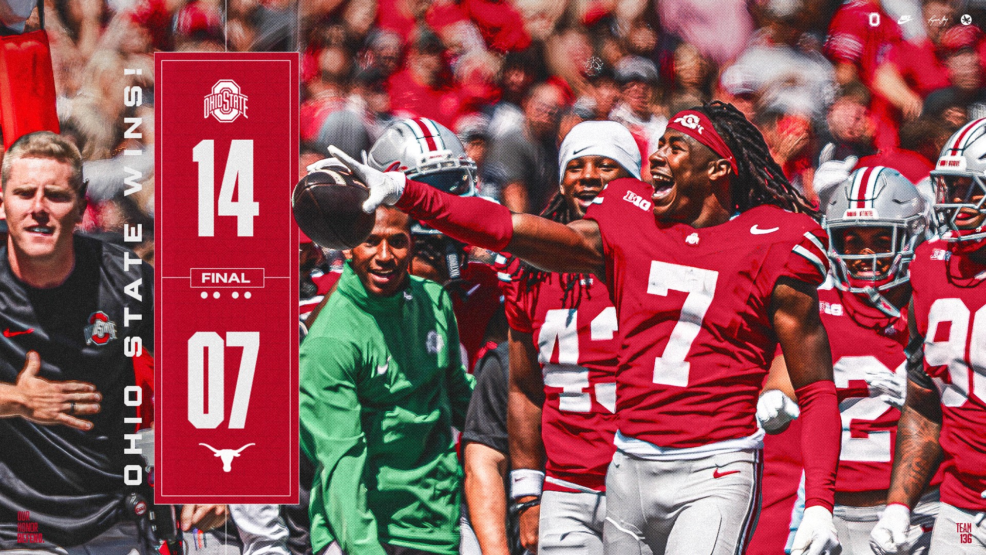 READ MORE | Ohio State 14 - Texas 7