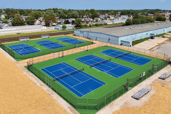 Facilities aerial photo