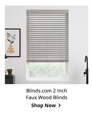 Blinds.com 2 Inch Faux Wood Blinds | Shop Now >