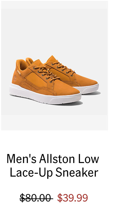 Men's Allston Low Lace-Up Sneaker $39.99