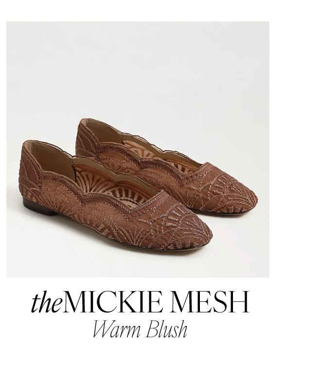 The Mickie Mesh | Warm Blush