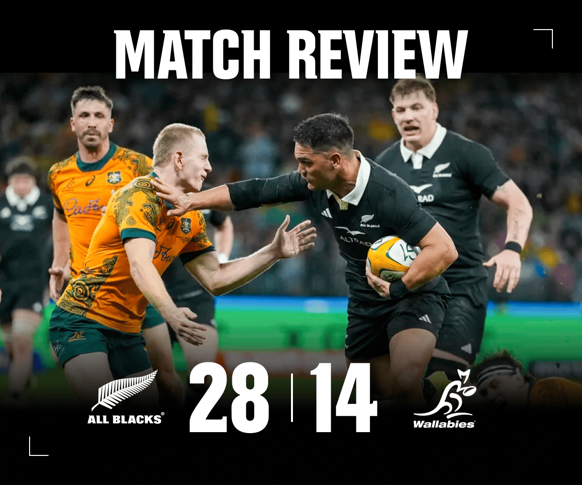 All Blacks v Australia Match Review 28 v 14