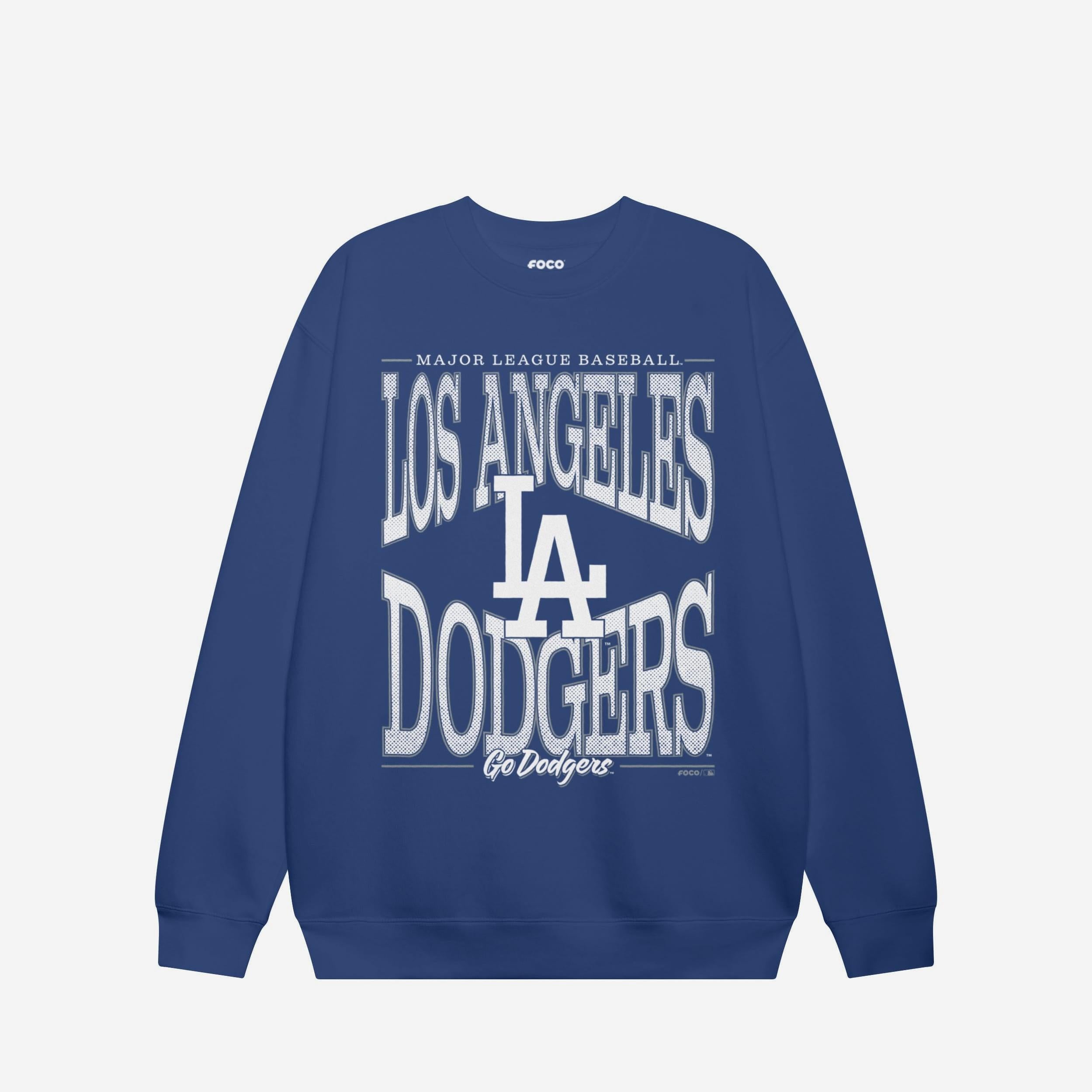 Image of Los Angeles Dodgers Diamond Dynasty Crew Neck Sweatshirt