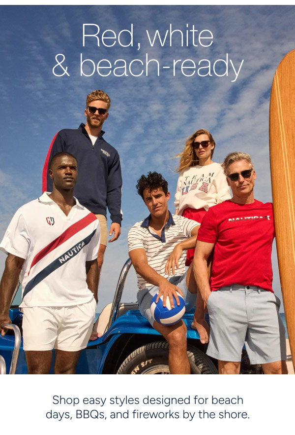 Red, White, and Beach-ready