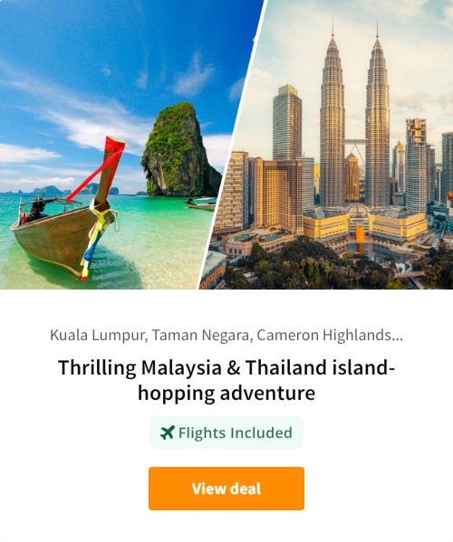 Thrilling Malaysia &amp; Thailand island-hopping adventure