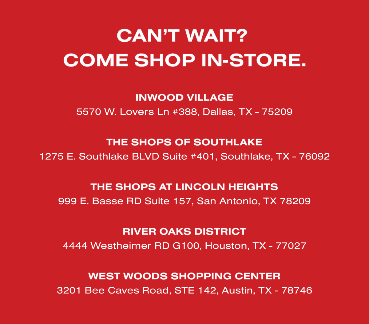 Stores