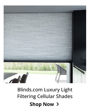 Blinds.com Luxury Light Filtering Cellular Shades | Shop Now >