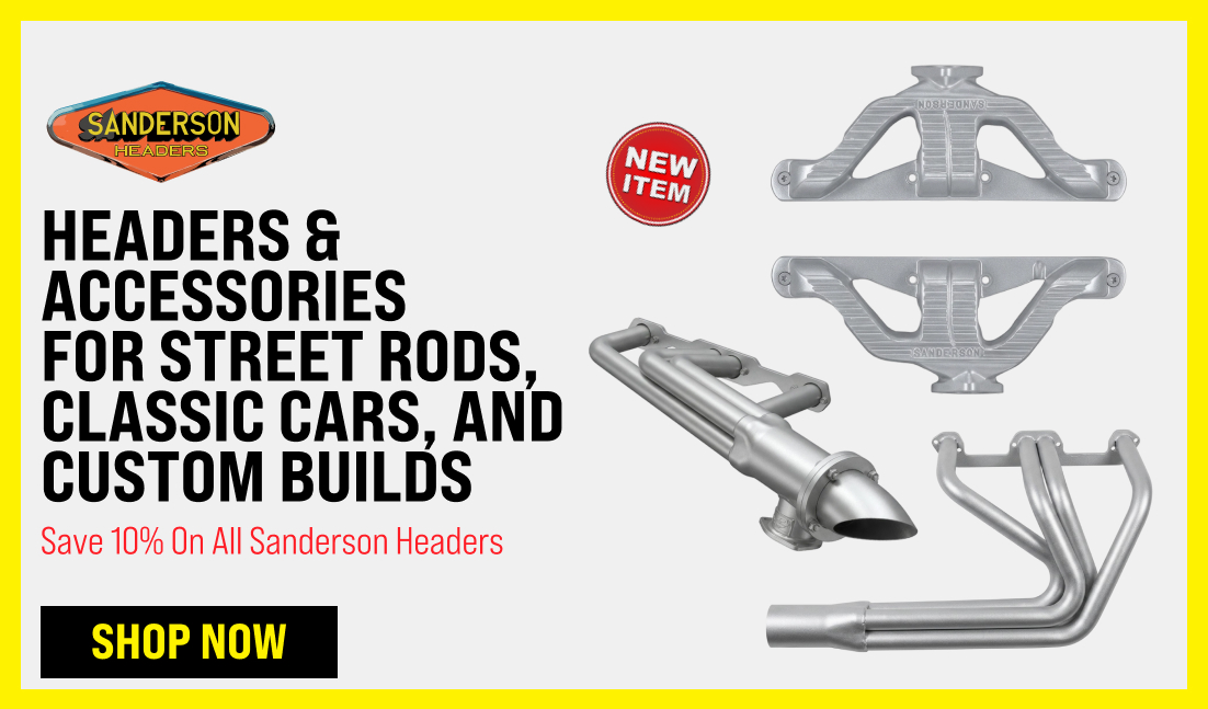 Headers & accessories for street rods, classic cars, and custom builds