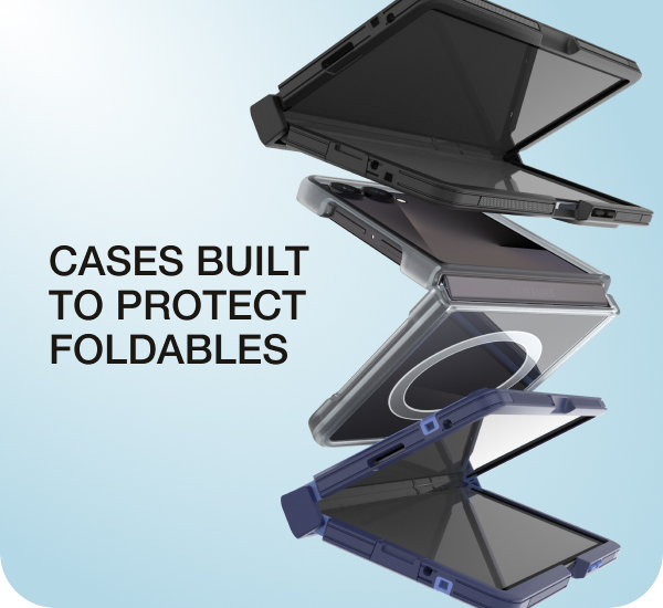 Cases build to protect foldables