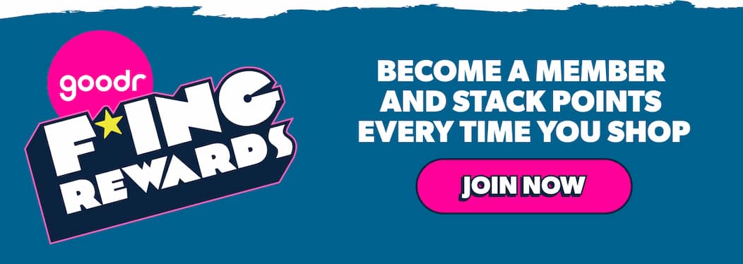 Join goodr F'in Rewards