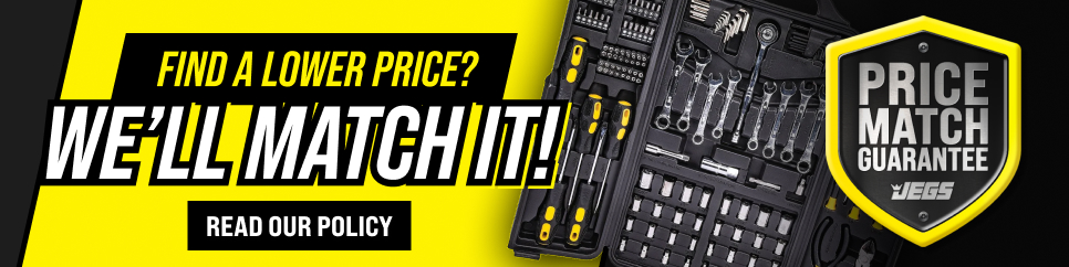 Find a lower price? We'll match it!