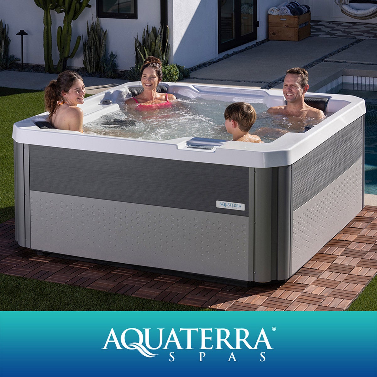 Aquaterra Spas Huntley 40-Jet 5 or 7-Person Acrylic Spa
