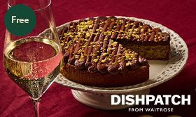 Dishpatch from Waitrose - Chocolate & Pistachio Dream Cake - Free