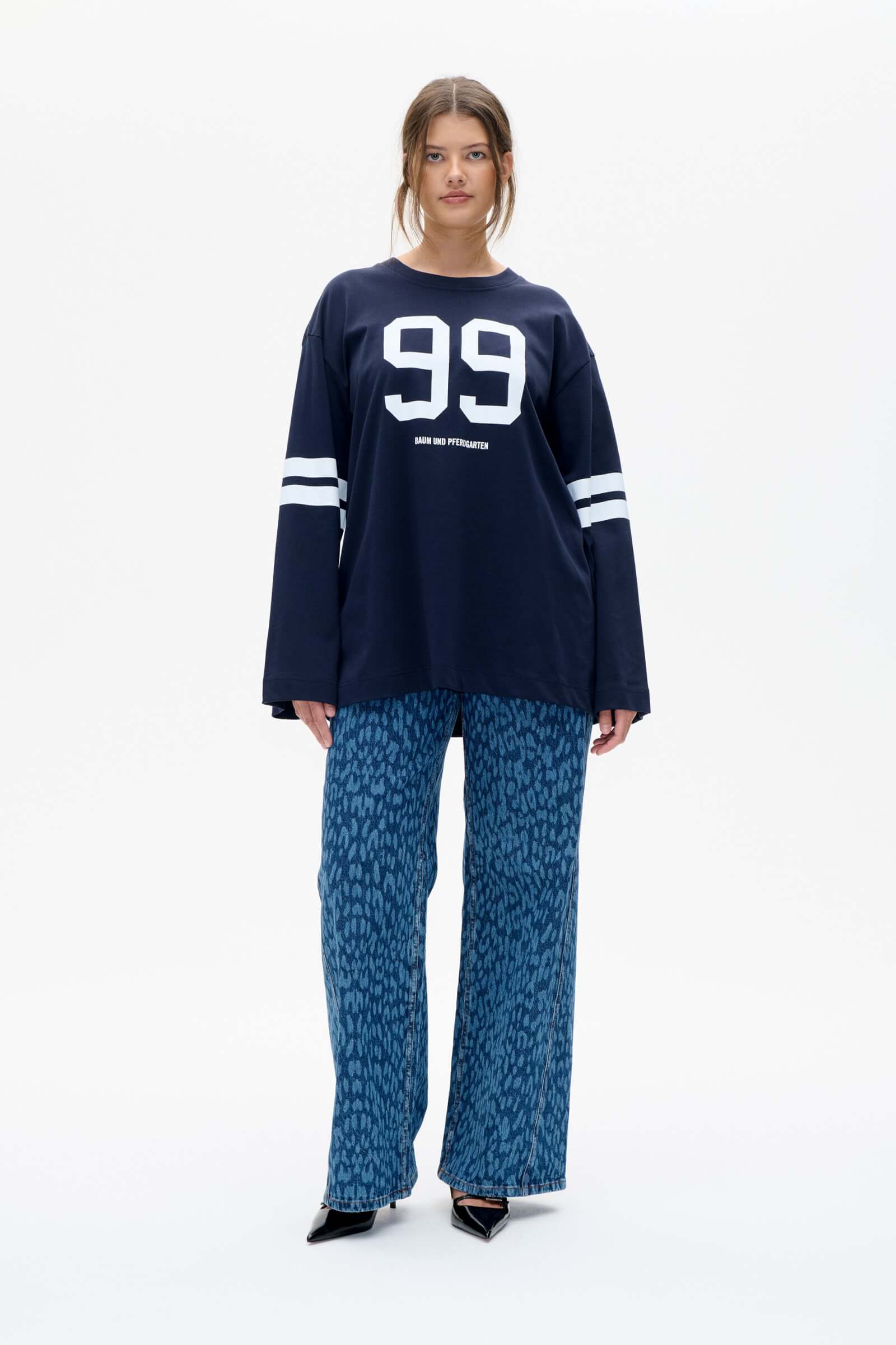Image of JEEVANA TOP | Baritone Blue 99