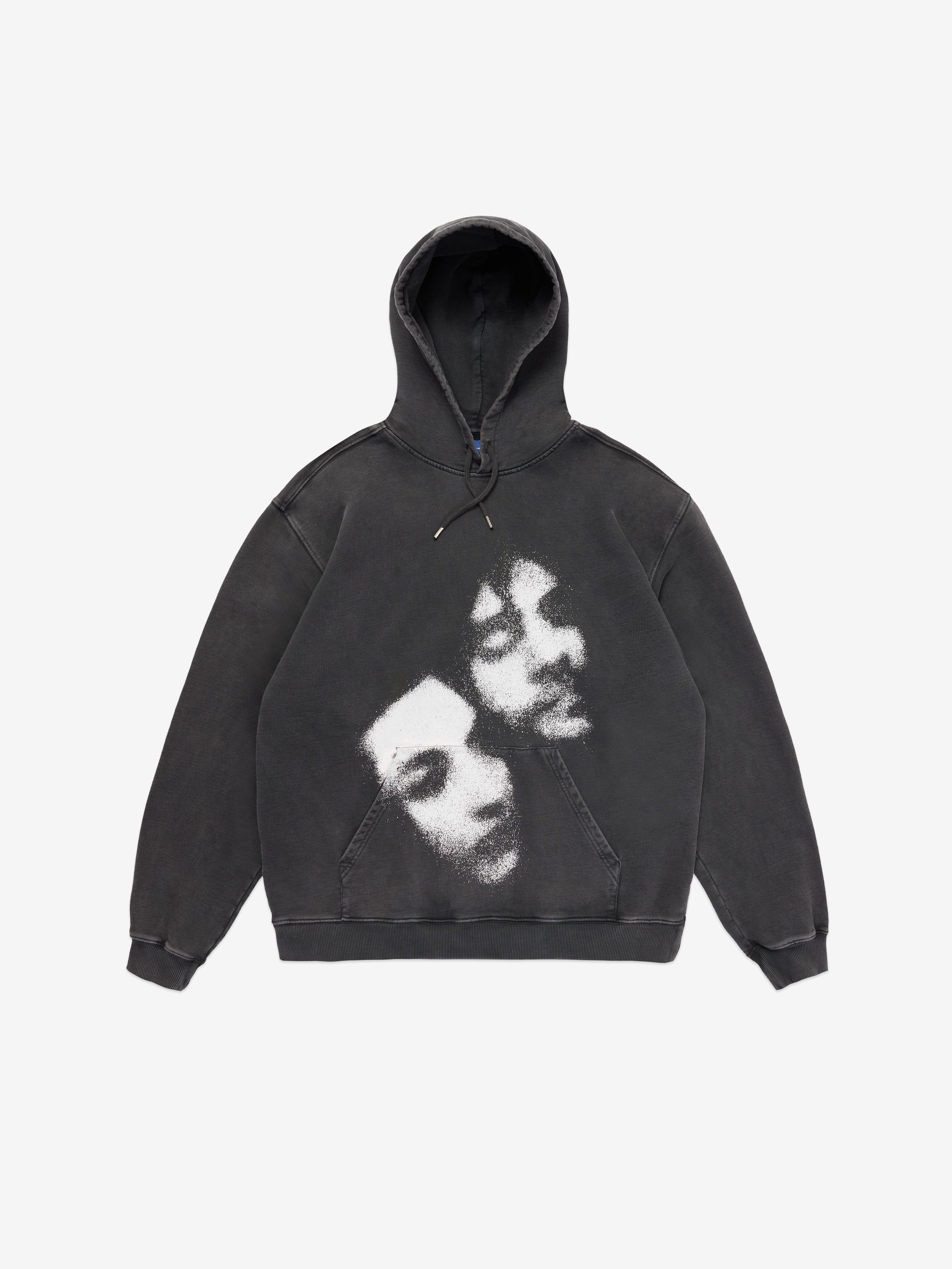 Image of Faded Memory Hoodie - Garment Dyed Black