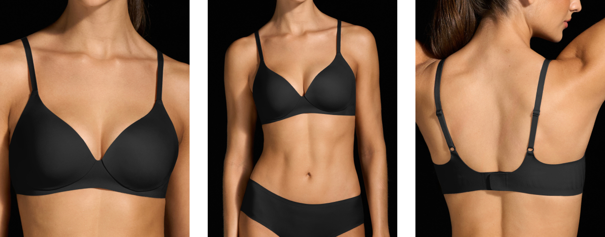 Pain Free T-Shirt Bra in Black