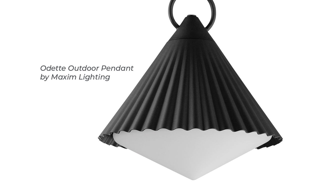 Odette Outdoor Pendant by Maxim Lighting