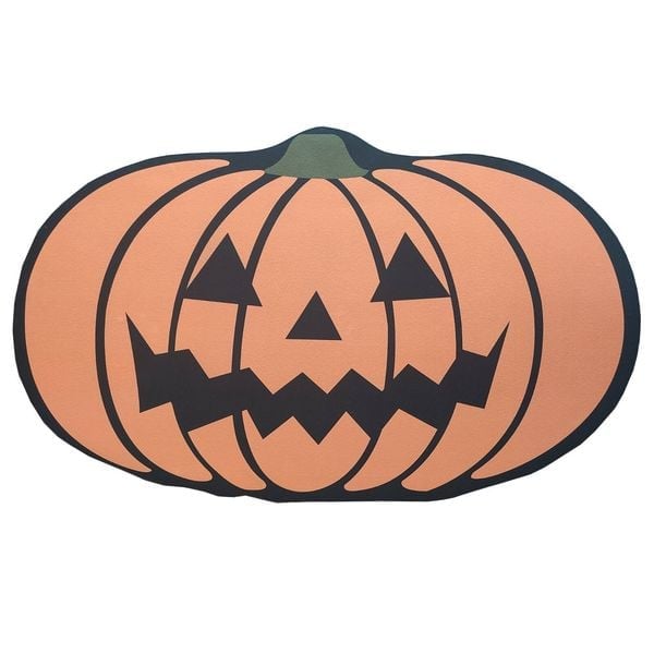 Halloween Deco Mat 45 x 75cm Pumpkin