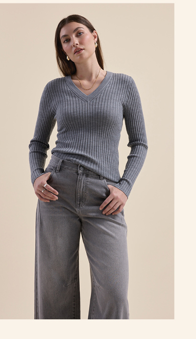 Elementary ZQ Merino V Neck Top