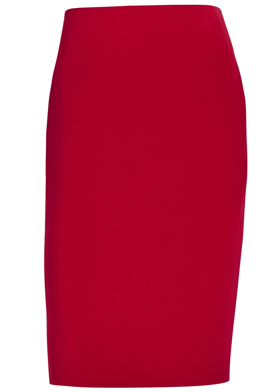 SAINT LAURENT Woven midi skirt