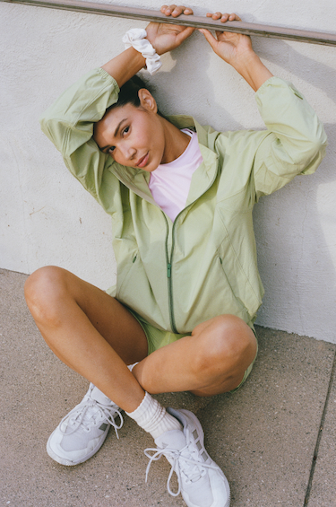 Shop GwenUV Jacket in Matcha