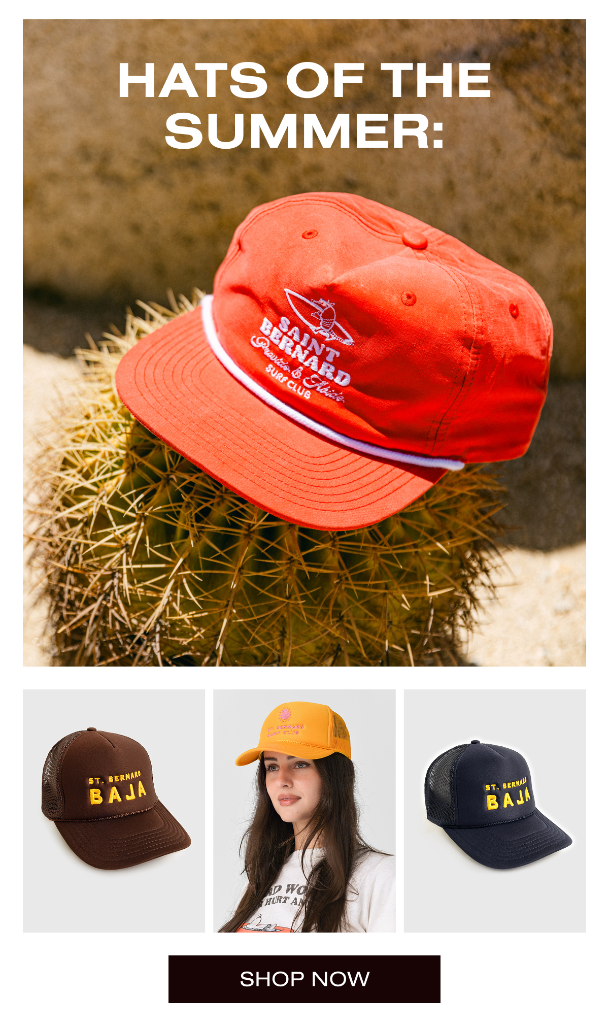 Saint Bernard Hats