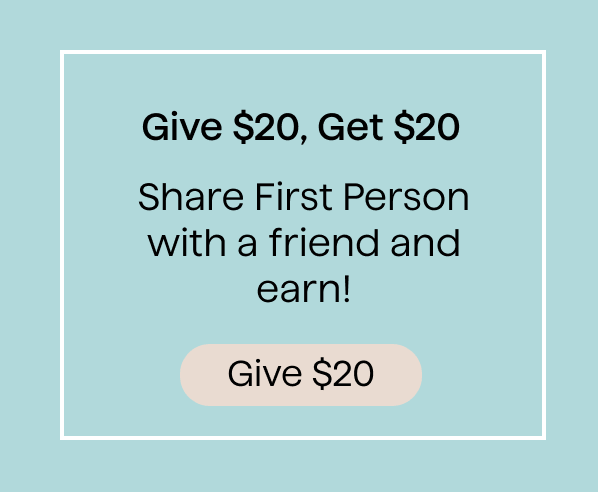 Give $10, Get $10. Share First person with a friend and earn! Give $10