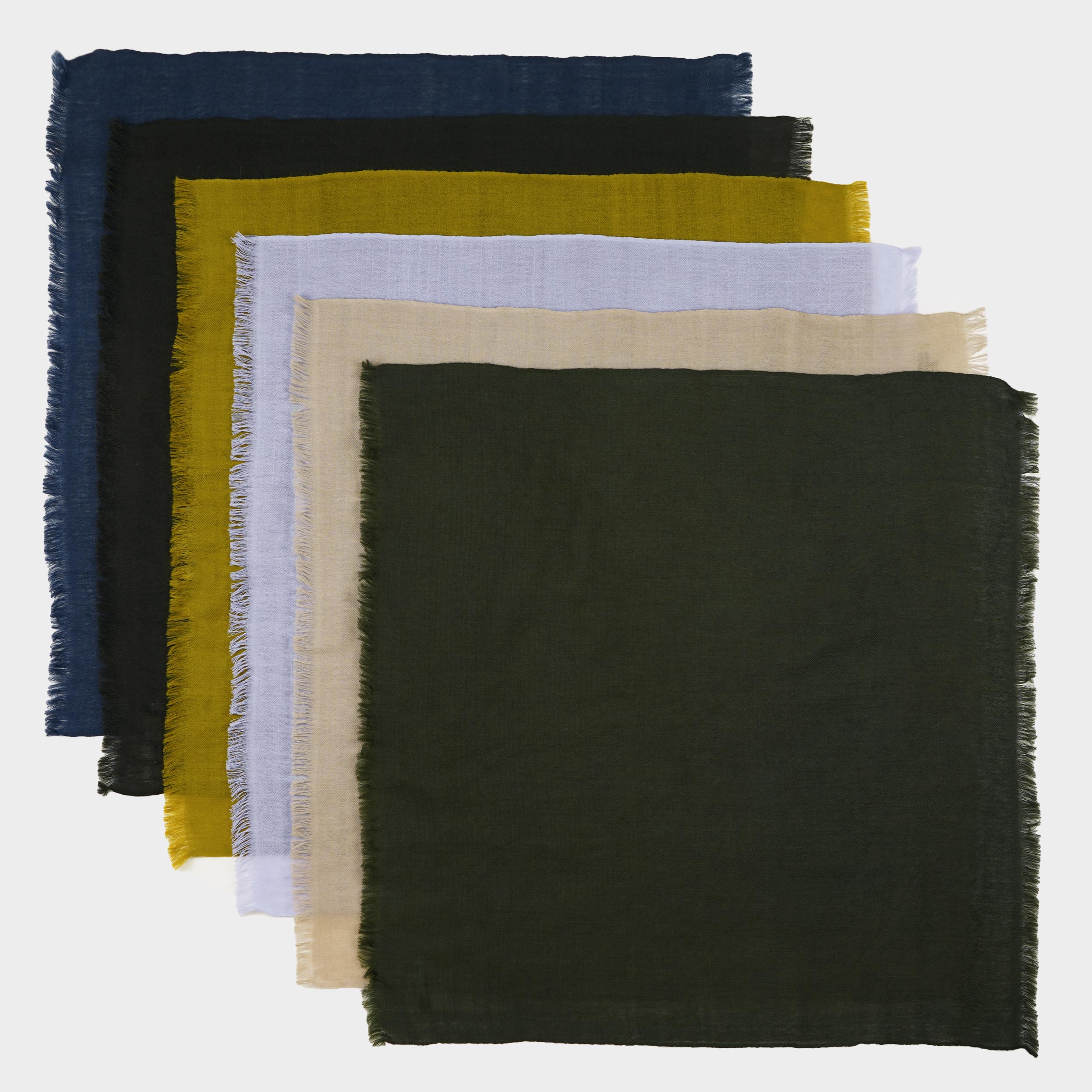 Image of Cashmere Hand Spun Neckerchief Scarf