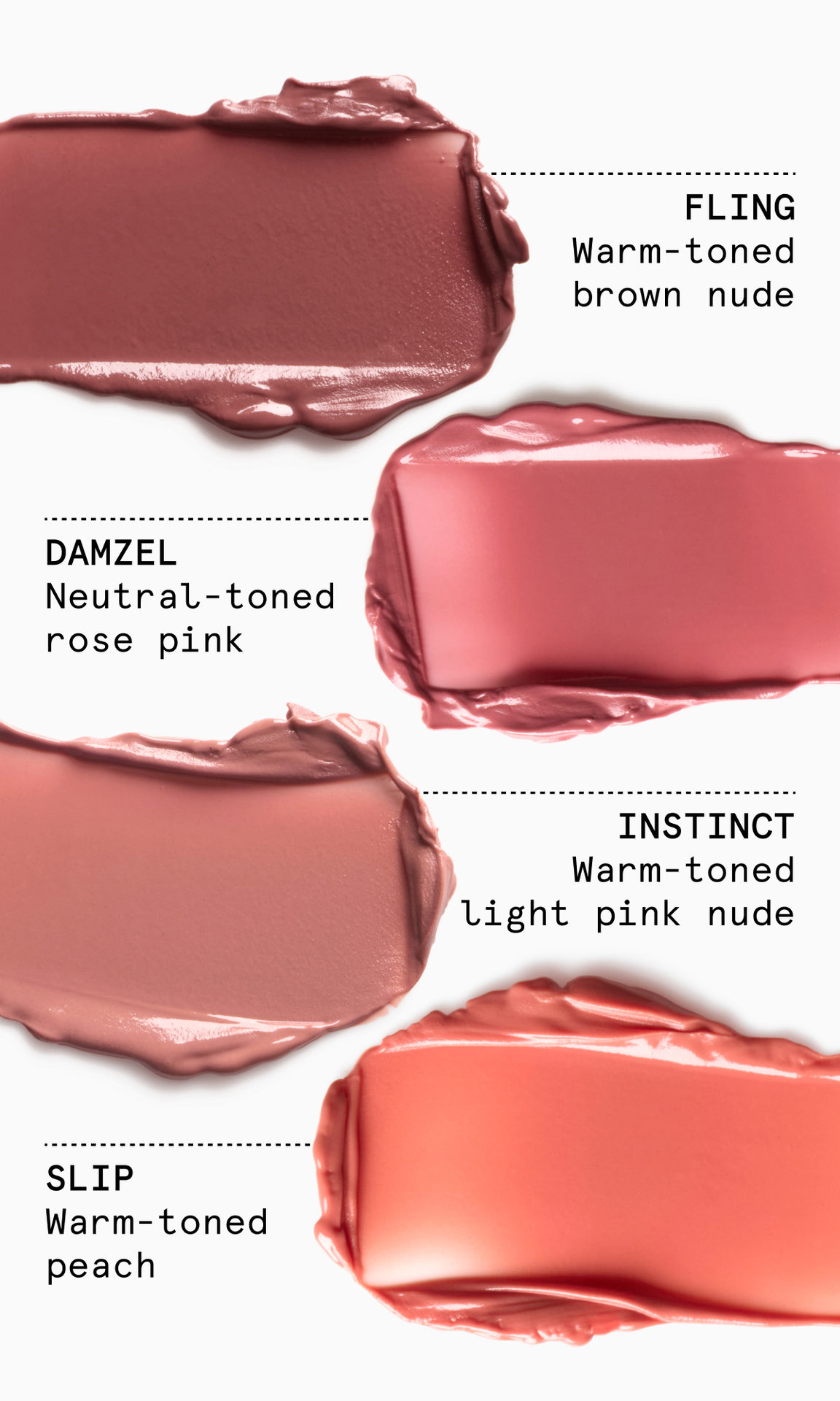 Futurelipstick Deluxe Shine Swatches