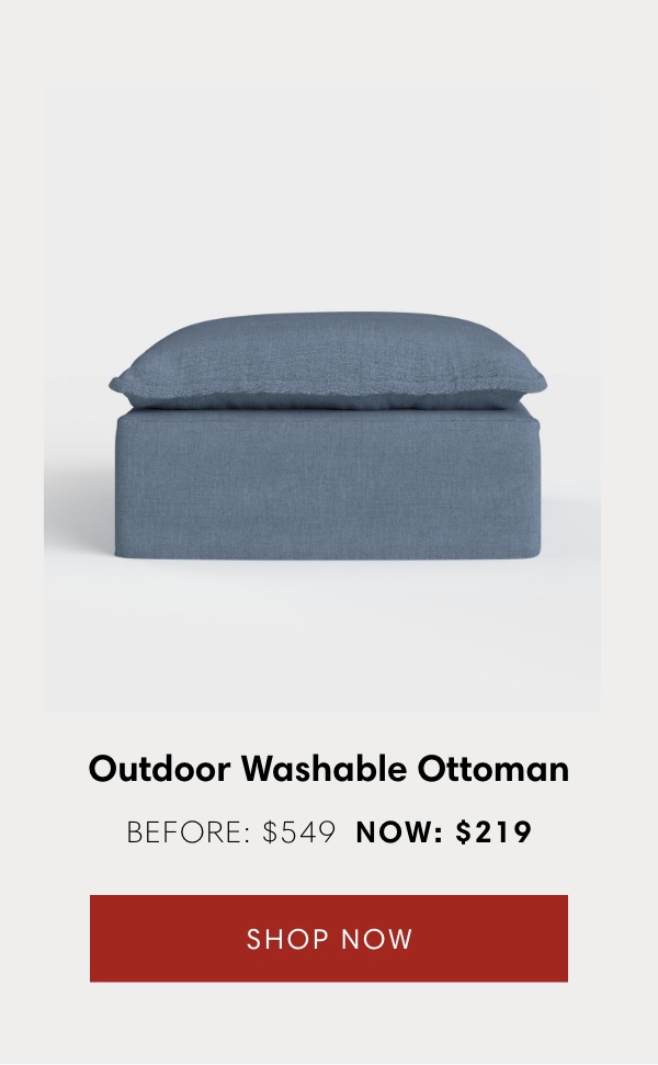 Outdoor Washable Ottoman