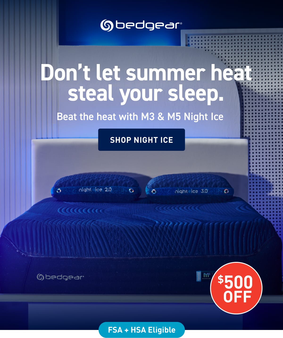Don’t let summer heat steal your sleep. 