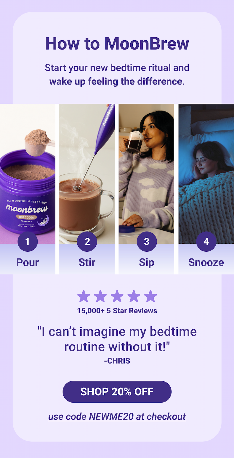 Your new nightly ritual