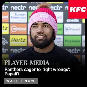 Panthers eager to 'right wrongs': Papali'i