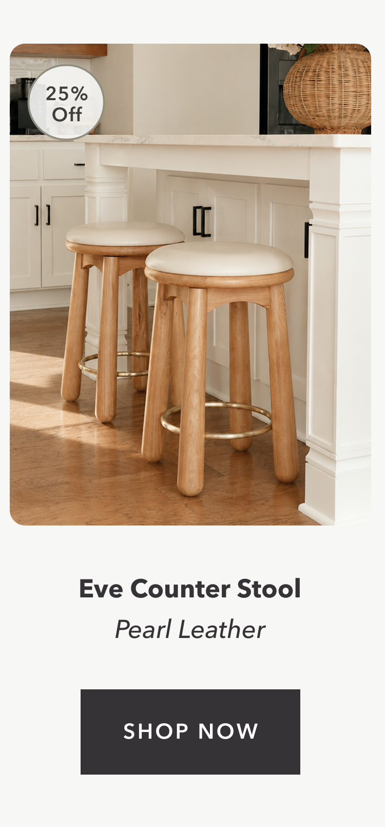 Eve Counter Stool now 25% Off