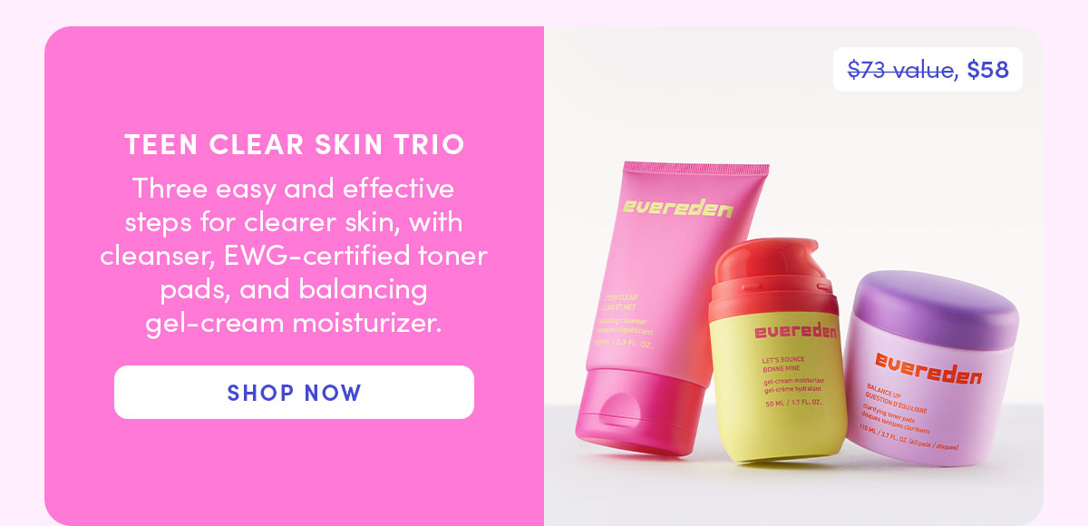 Shop Teen Clear Skin Trio